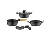 Brioni Diamond 5 Parça Siyah Midi Set - 3