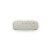 Skoda Octavia 2 A6 2009-2012 Yan Airbag Yazı Kapağı Gri 1Z0853437 - 1