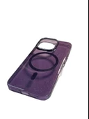 İphone 14 Pro Max Pixel Simli Sert Magsafe Kapak Kılıf thumbnail 2