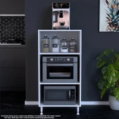 Modilayn SİLVA 59,6 x 119,2 x 56 cm Ankastre Fırın ve Mutfak Dolabı - 2