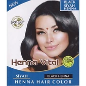 HENNA VİTAL KINA 60 gr SİYAH - 1
