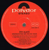 Roy Black – Weihnachten Bin Ich Zu Haus pop tarz plak alithestereo - 3