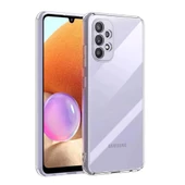 Samsung Galaxy A22 Kamera Korumalı Şeffaf Tıpalı Silikon Kılıf thumbnail 1