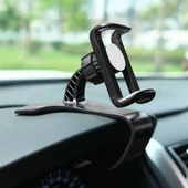 BUFFER® Araç İçi Konsola Takılan Döner Başlıklı Telefon Kıskacı Telefon Tutucu - 3