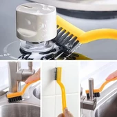 BUFFER®  3 lü Detaylı Temizlik Bakır,Demir ve Sert Plastik Tel Fırça thumbnail 3