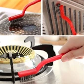 BUFFER®  3 lü Detaylı Temizlik Bakır,Demir ve Sert Plastik Tel Fırça thumbnail 2