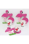 Flamingo Şeklinde Bardak Altlığı - 1