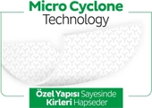 Sleepy Easy Clean Beyaz Sabun Katkılı Mopa Uyumlu Yer Temizlik Havlusu 50 Yaprak - 4