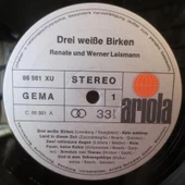 Renate Und Werner Leismann – Drei Weisse Birken 2xLP Pop Vinly Plak alithestereo - 5