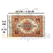 Minyatür Halı Dollhouse Dekorasyonu Mini Taban Halısı - 2