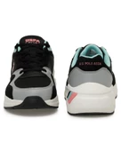 U.s. Polo Assn. Husky Wmn 4Fx Kadın Siyah-Pembe Sneaker Ayakkabı - 5