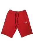 Umbro Bold - Erkek Kırmızı Pamuklu Şort - TE0105 - 1