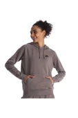 W Nsw Essntl Flc Po Hoodie Kadın Günlük Stil İnce Sweatshirt DX2316-040 - 4