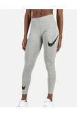 Sportswear Swoosh Leg-a-see Kadın Gri Tayt Db3896-063 - 2