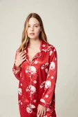 Pijama Takım Saten Estee 2'li Takım - 1