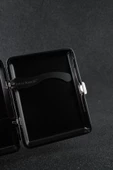 Silvio Monetti Siyah Mat Metal Sigara Tabakası SMTBKCB003R1 - 5