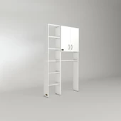 Kenzlife çamaşır makinesi dolabı veronikamaksmdf byz 180*096*20 % 100 MDF full Mdf banyo arkalıksız raflı thumbnail 3