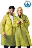 By Marine Kadın Erkek Yağmurluk Kapüşonlu Çıtçıtlı Eva Haki Yağmurluk BYMMRC881R06 thumbnail 1
