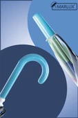 Marlux Fiber 6 Telli Dayanıklı Özel Tasarım Çocuk Şemsiyesi Sevimli Balık Desenli MAR1099 - 6