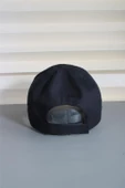 Cappello Siyah Spor Şapka Unisex Arkası Cırtlı Ayarlanabilir 24SAPKADUZ - 3