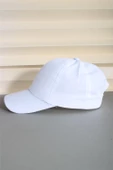 Cappello Beyaz Spor Şapka Unisex Arkası Cırtlı Ayarlanabilir 24SAPKADUZ - 2