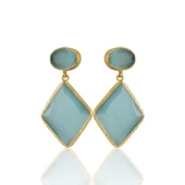 Kadir Jewellery 22 Ayar Altın Kaplama Kadın Sallantılı Küpe -El İşçiliği Ve Hipoalerjenik Küpe thumbnail 1