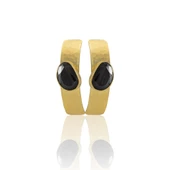 Kadir Jewellery 22 Ayar Altın Kaplama Vintage Küpe -El İşçiliği Ve Hipoalerjenik Küpe thumbnail 12