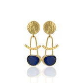 Kadir Jewellery 22 Ayar Altın Kaplama Vintage Küpe -El İşçiliği Ve Hipoalerjenik Küpe thumbnail 9