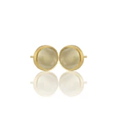 Kadir Jewellery 22 Ayar Altın Kaplama Kadın Minimal Küpe -El İşçiliği Ve Hipoalerjenik Küpe thumbnail 8