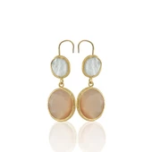 Kadir Jewellery 22 Ayar Altın Kaplama Kadın İnci Küpe -El İşçiliği Ve Hipoalerjenik Küpe thumbnail 7