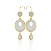 Kadir Jewellery 22 Ayar Altın Kaplama Kadın Sallantılı Küpe -El İşçiliği Ve Hipoalerjenik Küpe thumbnail 12