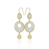 Kadir Jewellery 22 Ayar Altın Kaplama Kadın Sallantılı Küpe -El İşçiliği Ve Hipoalerjenik Küpe thumbnail 12