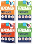 Fenomen Okul 2025 5. Sınıf Matematik + Fen Bilimleri A + B Soru Bankası Seti 4 Kitap thumbnail 1