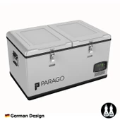 Parago Pg95 12/24Volt 95 Litre Çift Bölmeli Outdoor Kompresörlü Oto Buzdolabı - 1