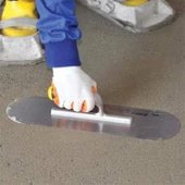 Metal Elastomer Saplı Havuz Malası 45 cm Harç Derz Sıva Yüzey Düzleştirme Beton Çimento Mala Saten thumbnail 4