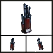 Uyguna-Yakala Mutfak Bıçağı 61504 Set (yeni Model)-BIÇ.130 - 1