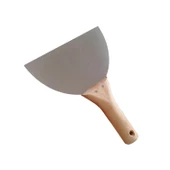 Ahşap Saplı Metal Macun Spatula Temizlik Boya Sıva Kazıma Harç Karıştırma Ispatulası 18 cm - 2
