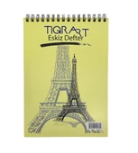 Tigra Spiralli Eskiz Defteri A4 120 Yp. 80 Gr. - 1