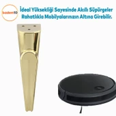 Nota Mobilya Kanepe Tv Ünitesi Koltuk Ayağı Konsol Ayakları Altın Gold 23 Cm thumbnail 5