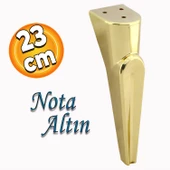 Nota Mobilya Kanepe Tv Ünitesi Koltuk Ayağı Konsol Ayakları Altın Gold 23 Cm thumbnail 1