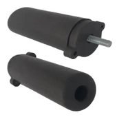 2 Adet Ayarlı Destek Ayağı 9.5 x 14.5cm Siyah Gizli Ayak M8 Civatalı İncediş Mobilya Kanepe Baza Koltuk - 5