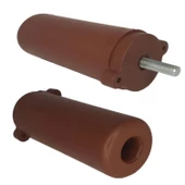 4 Adet Ayarlı Destek Ayağı 9.5 x 14.5cm Kahverengi Gizli Ayak M8 Civatalı İncediş Mobilya Kanepe Baza Koltuk - 5