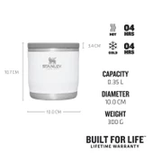 Stanley 10-10837-013 The Adventure To-Go Food Jar 0.35 Lt / 12Oz Polar - 3