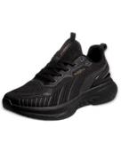 M.P. Premium 241-1615 Mi Erkek Siyah Günlük Spor Ayakkabı - 4