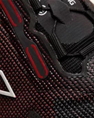 Lescon Felix Erkek Siyah-Kırmızı Profesyonel Koşu&Antrenman Ayakkabı - 7