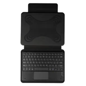 Zore Border Keyboard 13" inç Universal Bluetooh Bağlantılı Standlı Klavyeli Tablet Kılıfı - 3