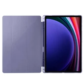 Galaxy Tab S9 Ultra Kılıf Zore Tri Folding Kalem Bölmeli Standlı Kılıf - 12