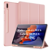 Samsung Galaxy Tab S9 FE Plus/S10 Plus/S9 Plus Kılıf Kalem Bölmeli Smart Case X610-16-810-18 X820 - 4