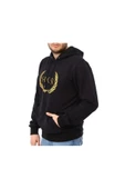 Raru TILYA - Erkek Siyah Spor Sweatshirt - SQKS101-005 - 2