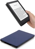 Amazon Kindle Paperwhite 4 - 10. Nesil  2018 Kitap Okuyucu Kılıfı Lacivert - 4